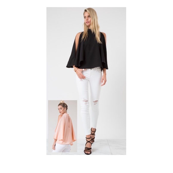 MayMay’s BOUTIQUE/Love in Tops - Black Kimono Blouse